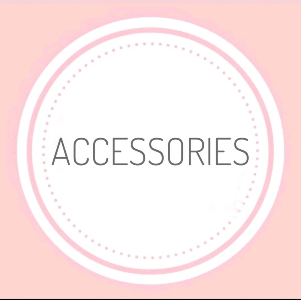 Belts, hats, makeup, jewelry, etc